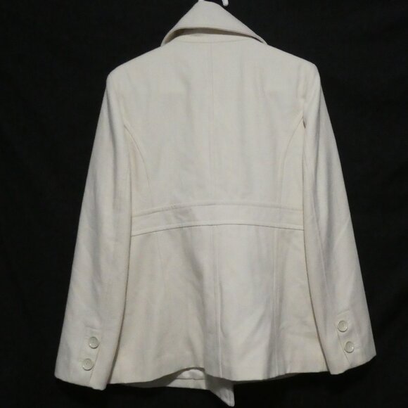 ESPRIT | large | Ivory Pea Coat | Dry Clean Only - Picture 2 of 15